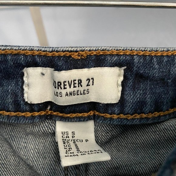 Forever 21 Casual Denim Mini Short Skirt, Small, Party, Going out, Date - Picture 3 of 3